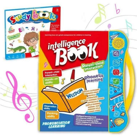 Smart Kids Talking Learning Book – Phonetic Sound Educational Toy for Toddlers