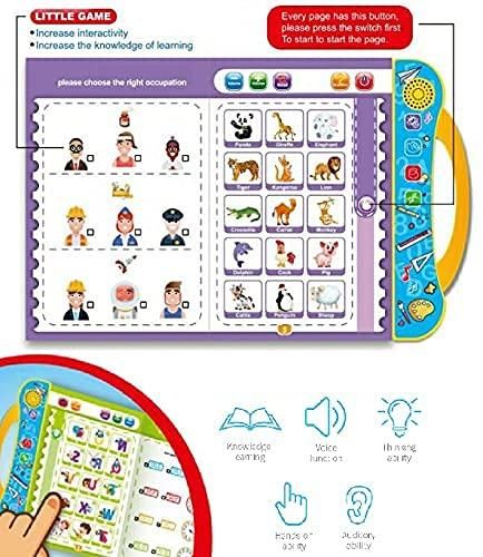 Smart Kids Talking Learning Book – Phonetic Sound Educational Toy for Toddlers