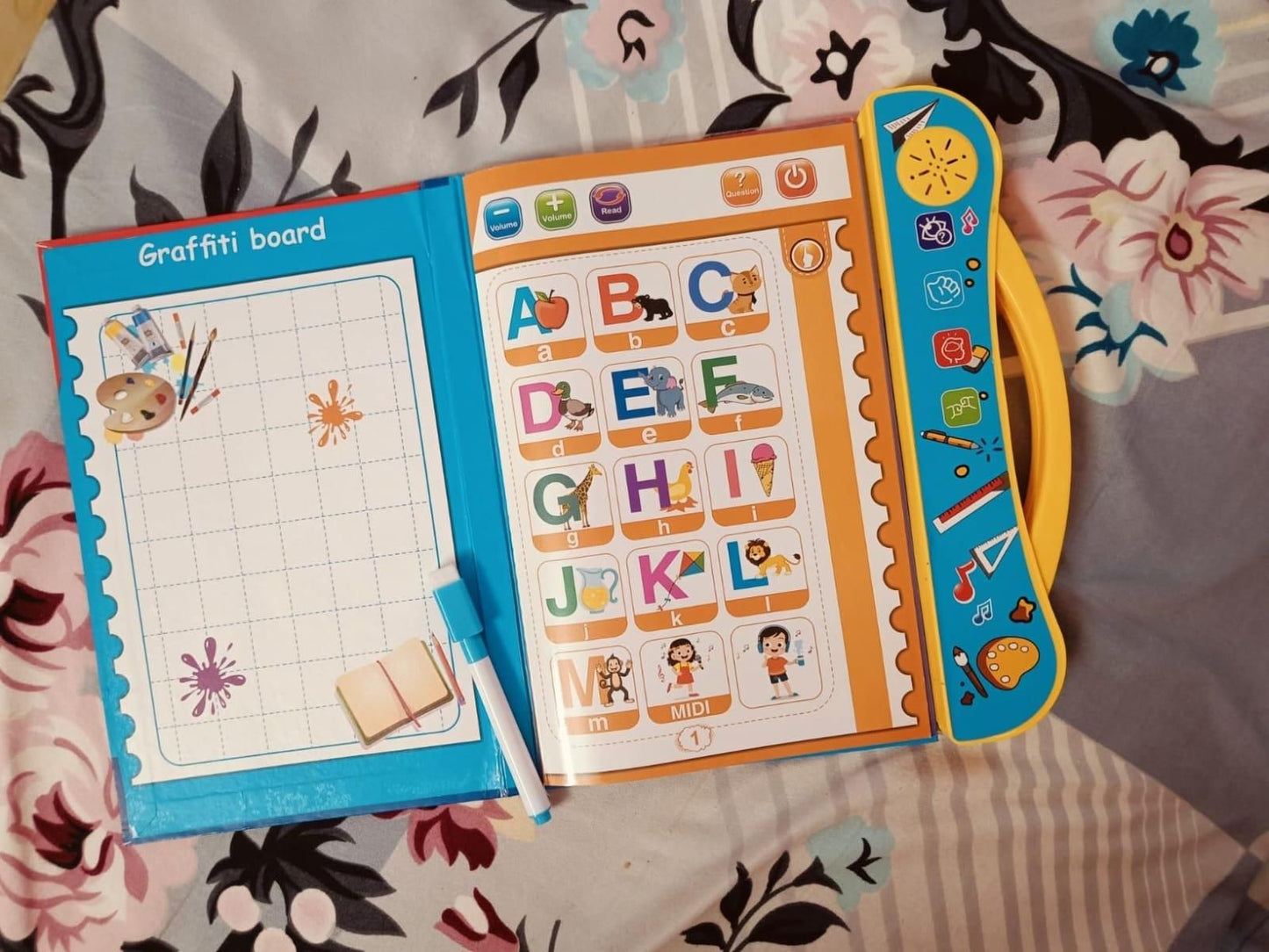 Smart Kids Talking Learning Book – Phonetic Sound Educational Toy for Toddlers